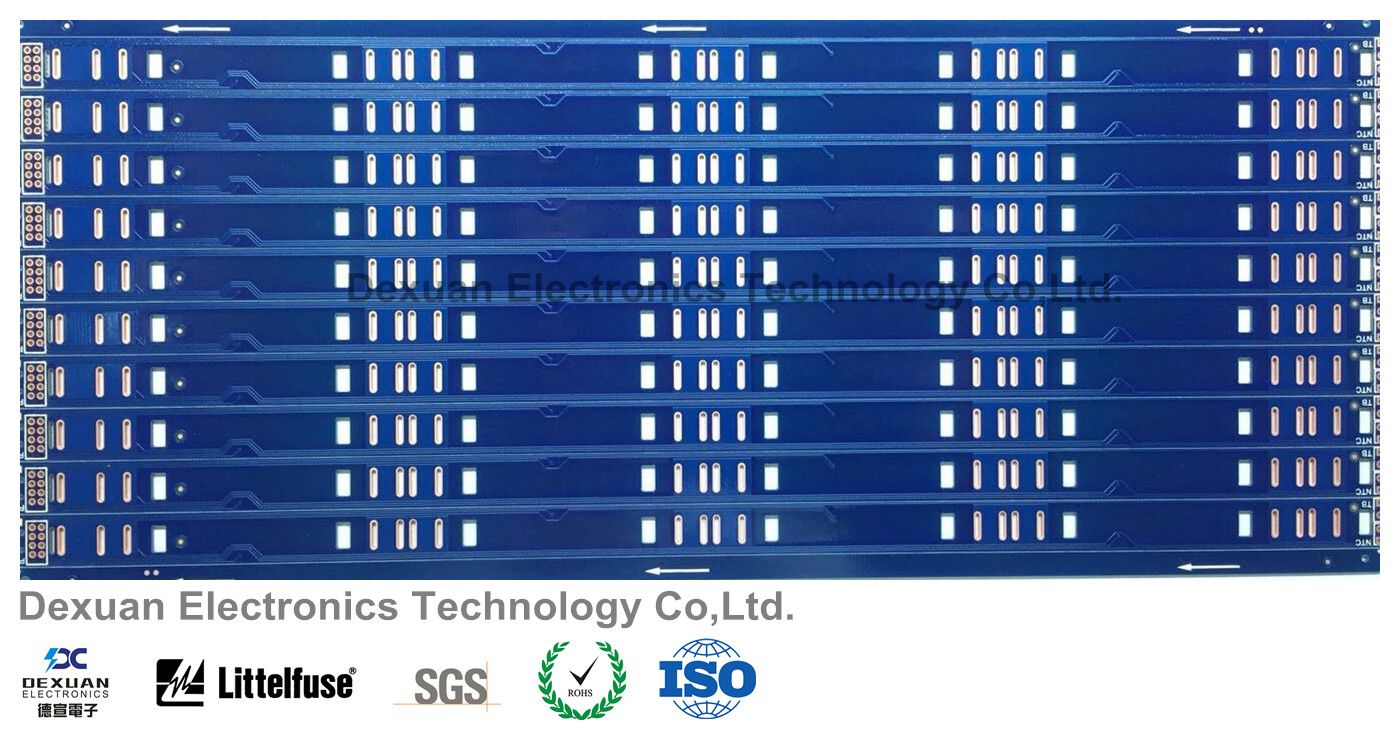 High Quality Immersion Gold Printed Circuit Board PCB with Blue Solder Mask