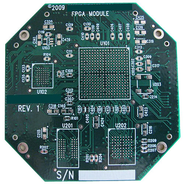 Engineering Prototype PCB Clone Digital Clock Circuit