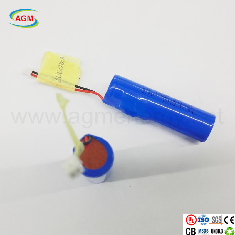 OEM Lir 18650 3.7V 2000mAh with PCM Lithium Battery