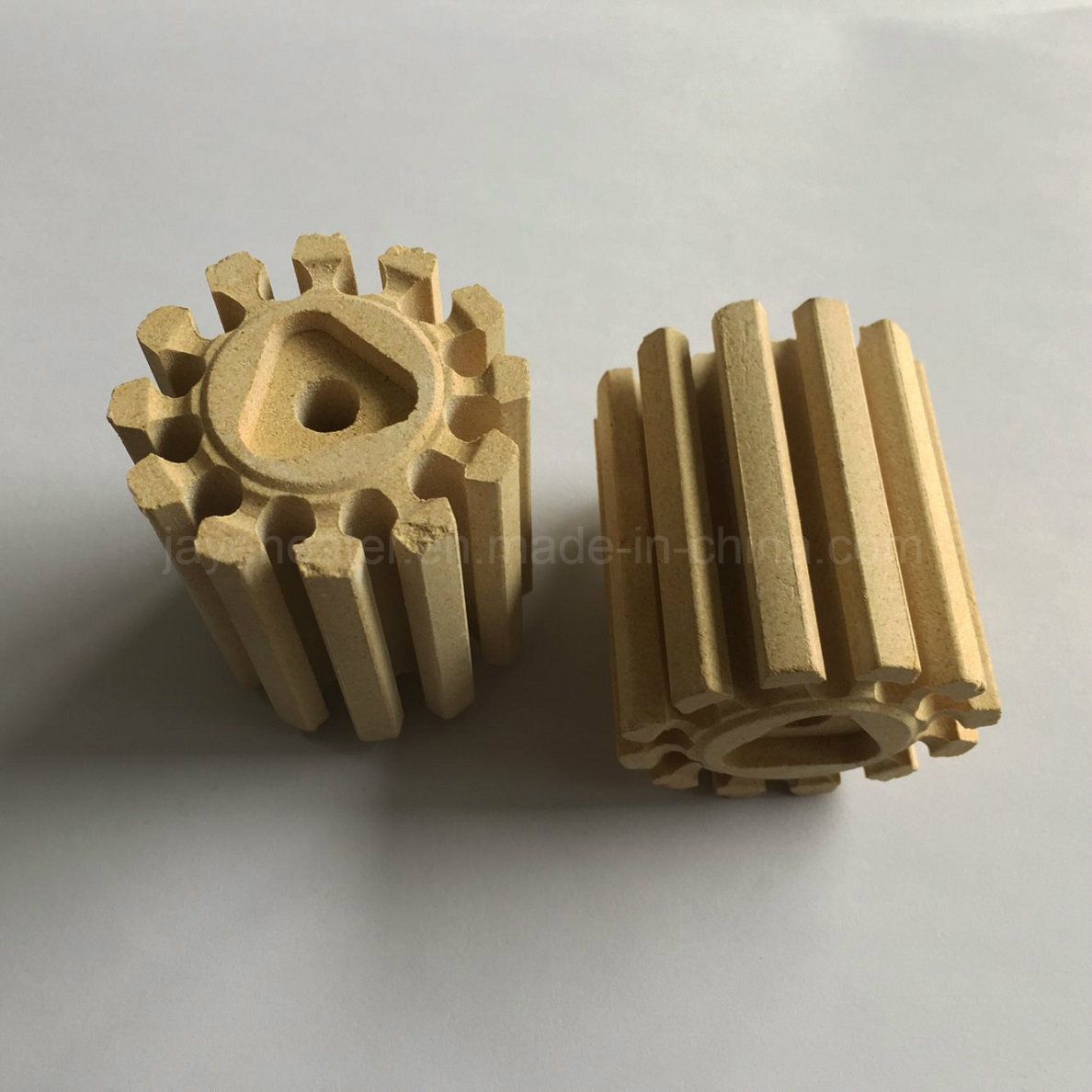 Industrial Electrothermal Cordierite Ceramic Transformer Bobbin Insulator