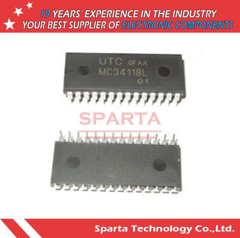 Mc34118L Mc34118dw DIP28 IC Integrated Circuit