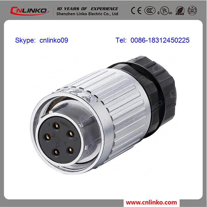 Pin Waterproof Circular Connector IP68