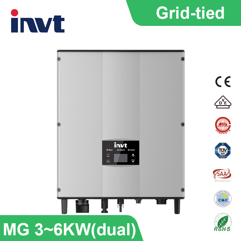 Invt Mg 3kwatt-6kwatt-2m Single Phase Grid- Tied PV Inverter (dual)