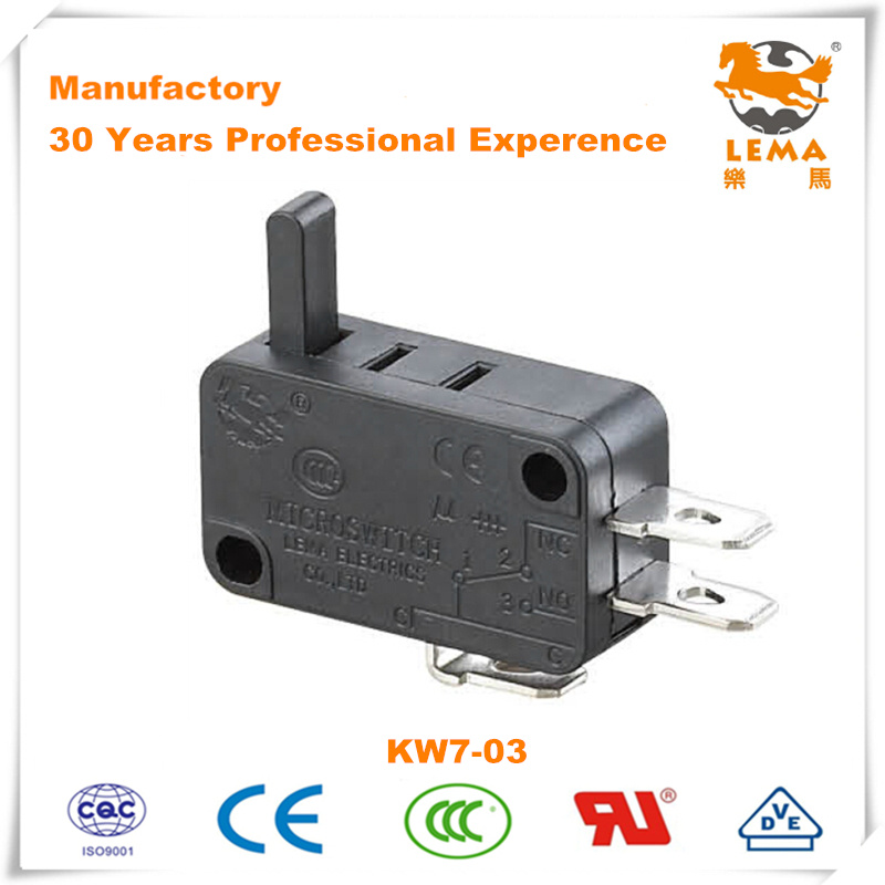 Lema Kw-7-03 Long Button CCC CE UL VDE Micro Switch