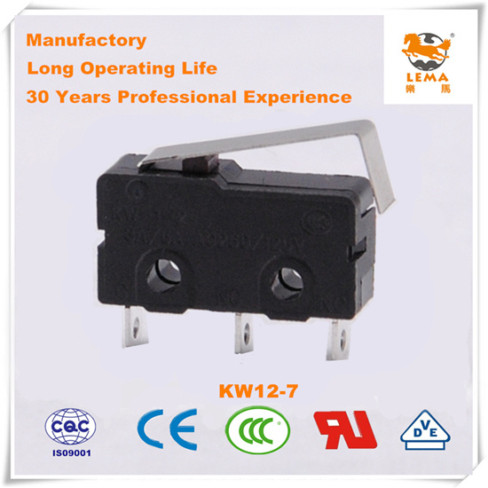 Lema Black Kw12-7 Micro Switch