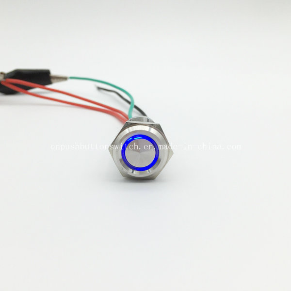 19mm Stainless Steel Piezo Switch Tact Switch