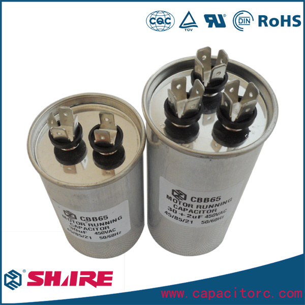 Self-Healing Cbb65 AC Motor Air Conditioner Capacitor