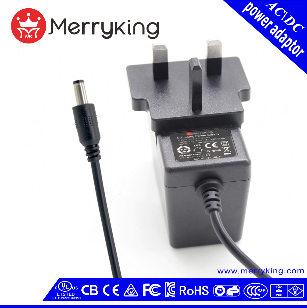 Energy-Saving Free Samples 24W 12V 2A AC DC Power Adapter