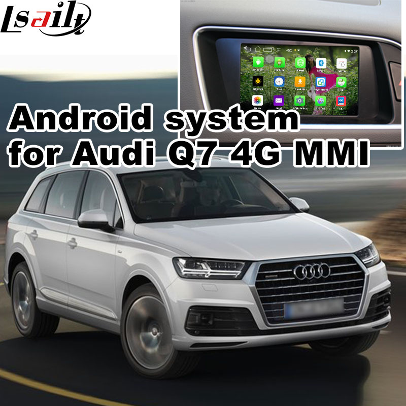 Android GPS Navigation Box for New Audi Q7 4G Mmi Video Interface