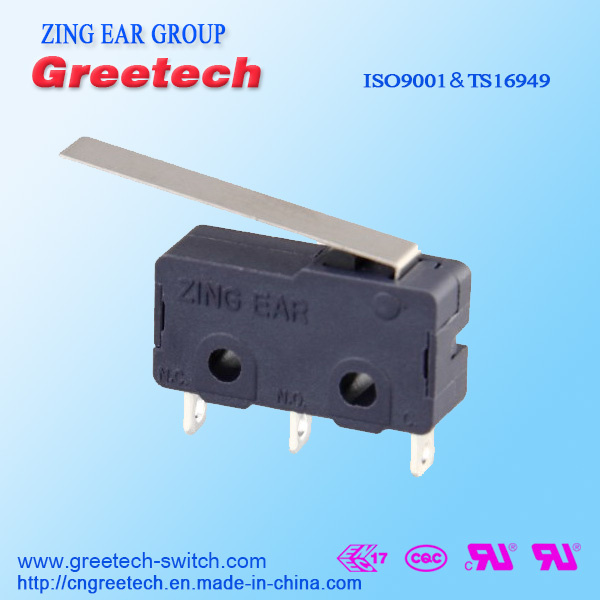 High Quality Miniature Micro Switch with ENEC/UL Certifications