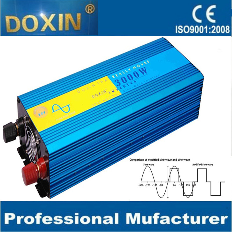 High Efficiency DC12V24V AC220V 240V 3000watts Pure Sine Wave Inverter