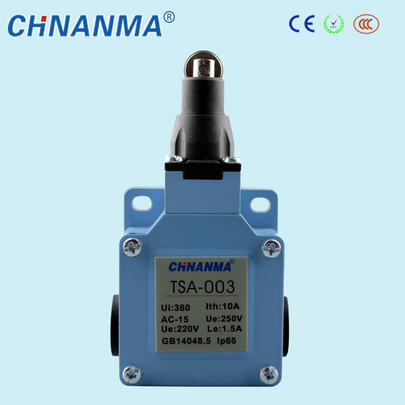 6A 380VAC Metal End Plunger Electfic Switch