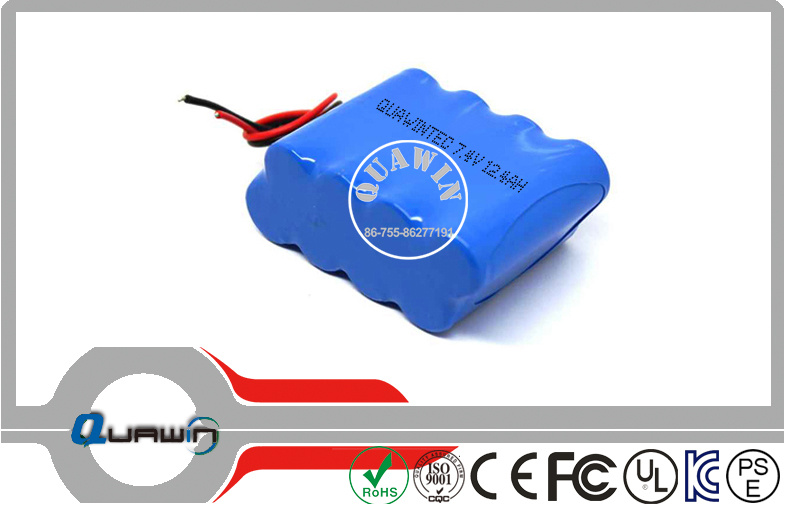 2s4p 7.4V 12400mAh Lithium Battery