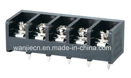 Closed Barrier Type Terminal Block with 2 to 24 Pin Pole (WJ46-9.5)