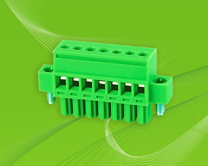 PCB Pluggable Terminal Block with Side Bolt
