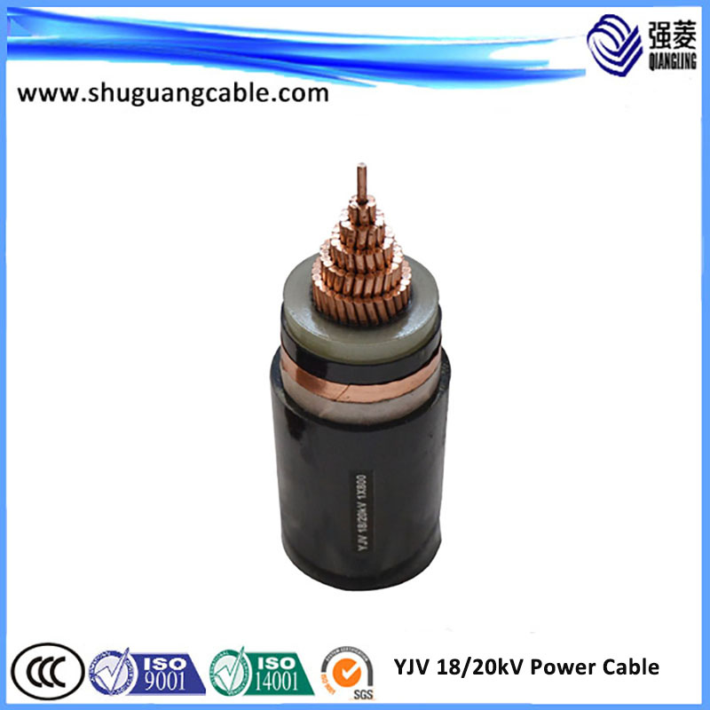 26/35kv XLPE Insulated PVC Sheathed Power Cable