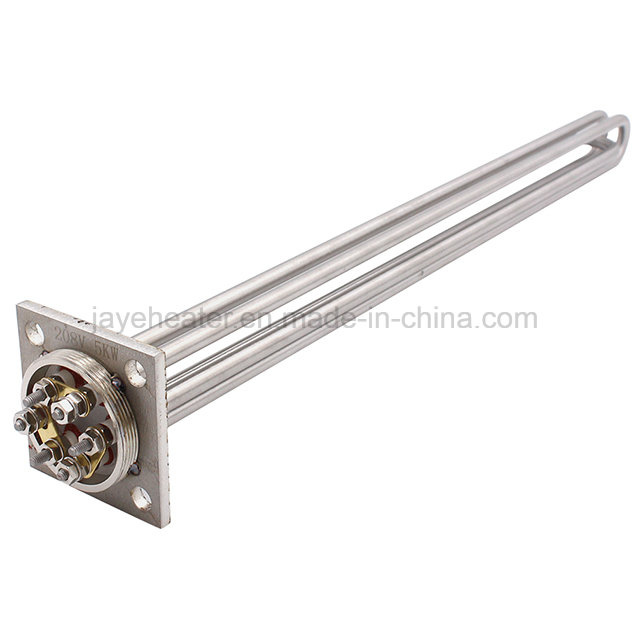 Immersion Water Boiler Heating Element with Square Flange