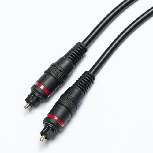 Golden Digital Toslink Optical Fiber Cable