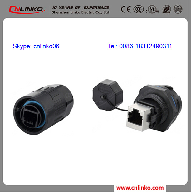 UTP Cat5 Vertical RJ45 Connector/UTP Cat5e RJ45 Connector for Signal