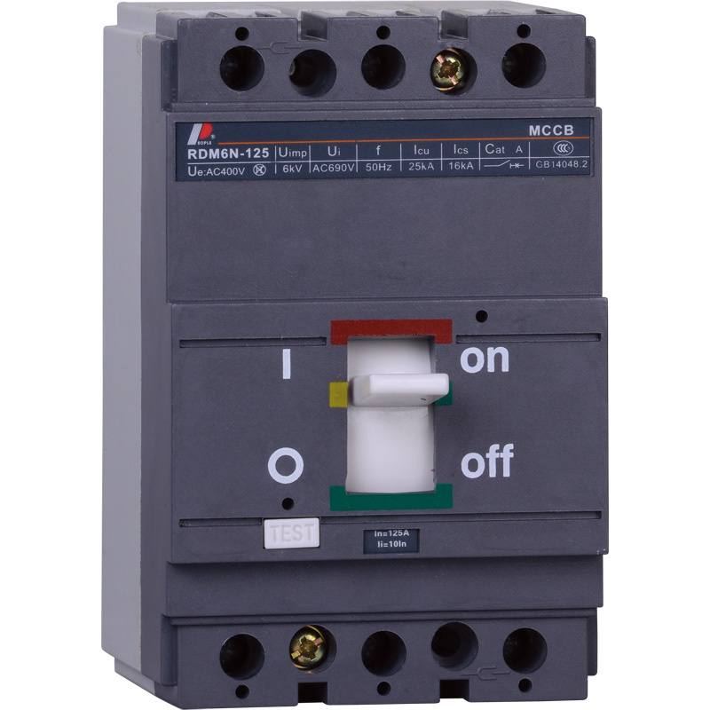 Rdm6 Series Moulded Case Circuit Breaker MCCB