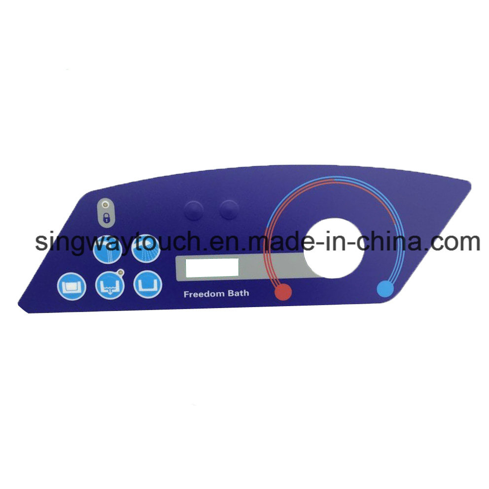 High Quality Manufacture Metal Dome Membrane Keyboard with LED Light