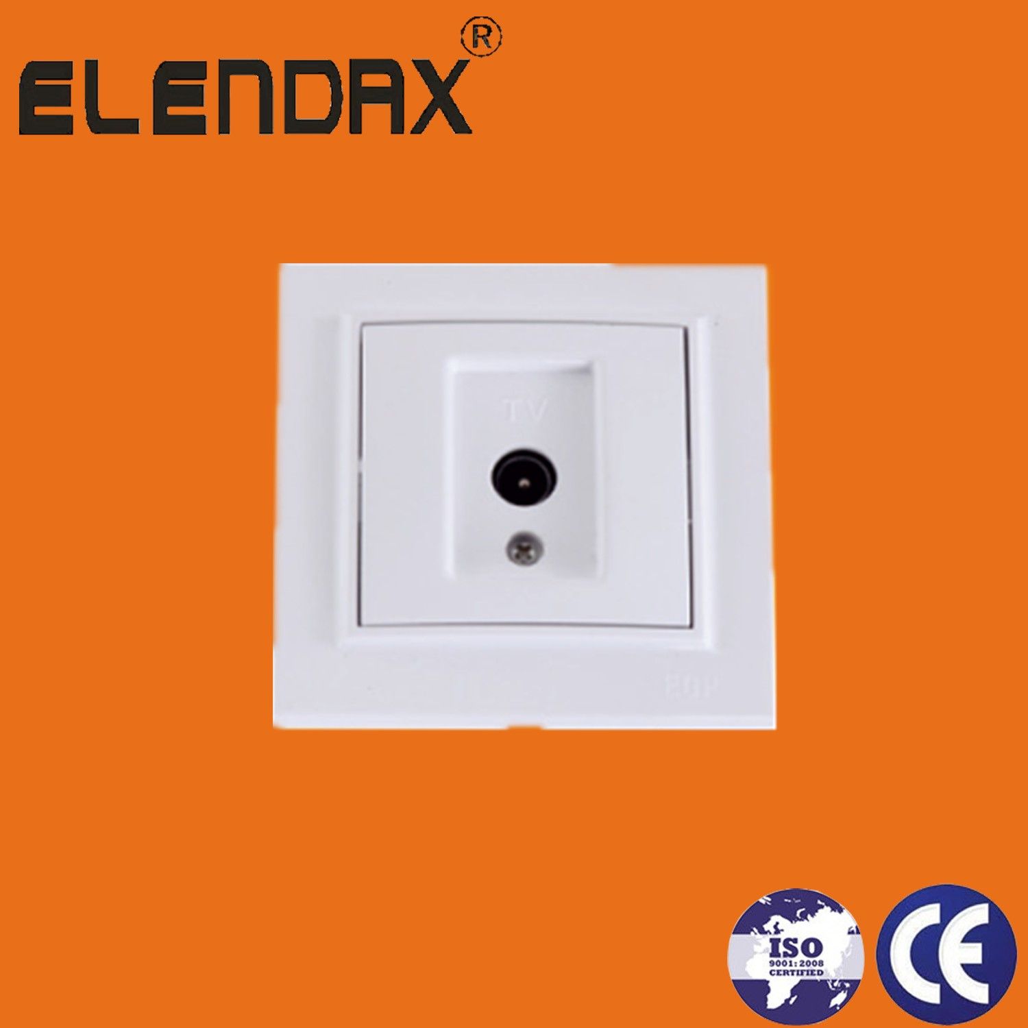 Wall Socket Type TV Outlet Wall Socket (F8008)