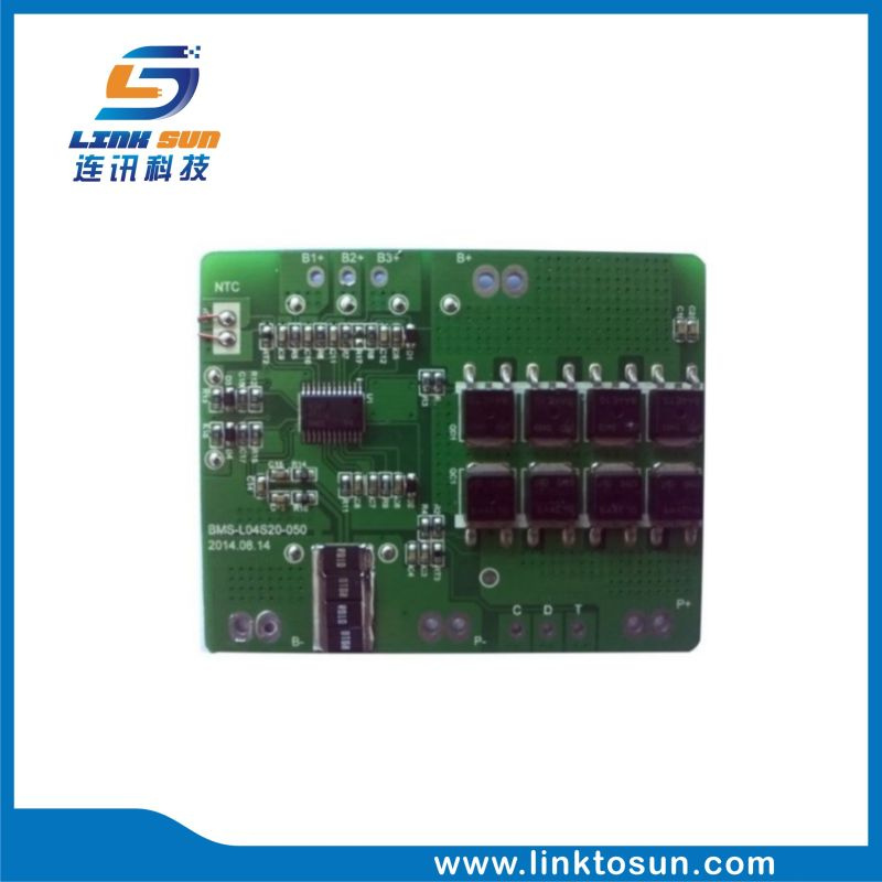 2-4s Bq2060 20A 18650 Lithium BMS Battery Management System