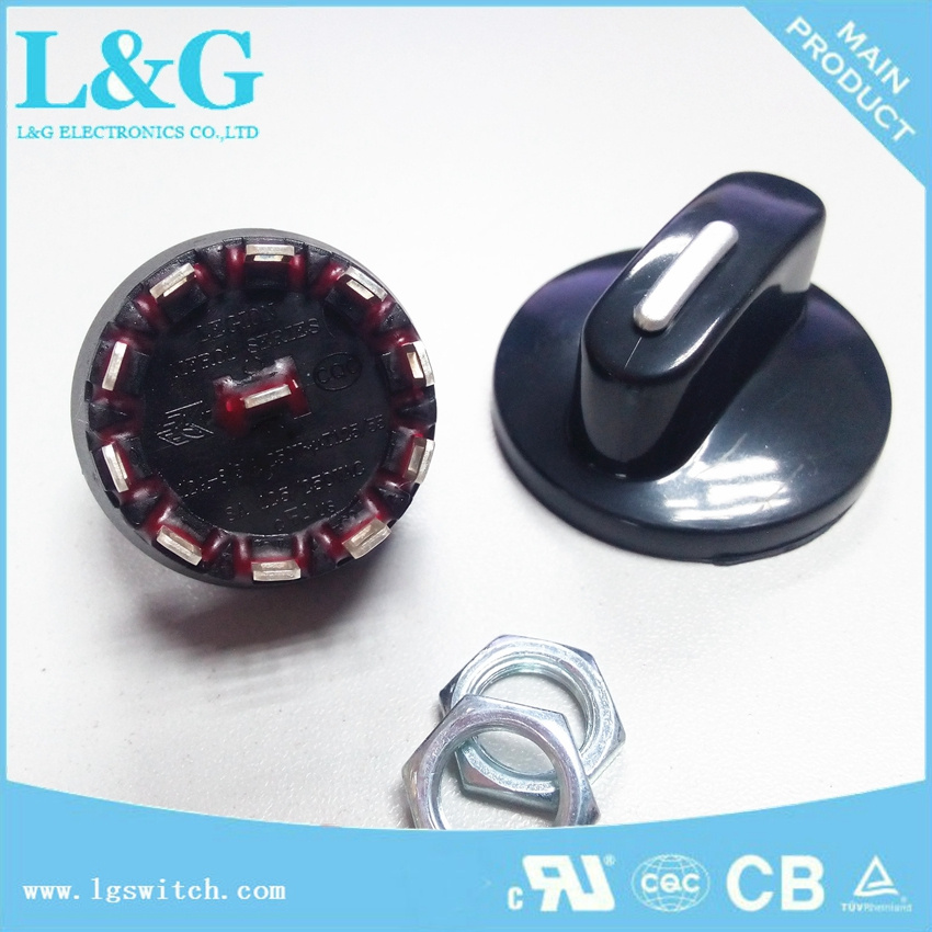 Auto 2-10 Position Selector Switch Micro Rotary Switches 3 Position 1e4 T125 Switch