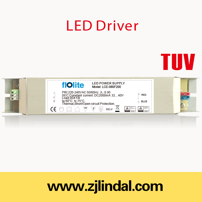 80W LED Driver Constant Current (Metal Case)