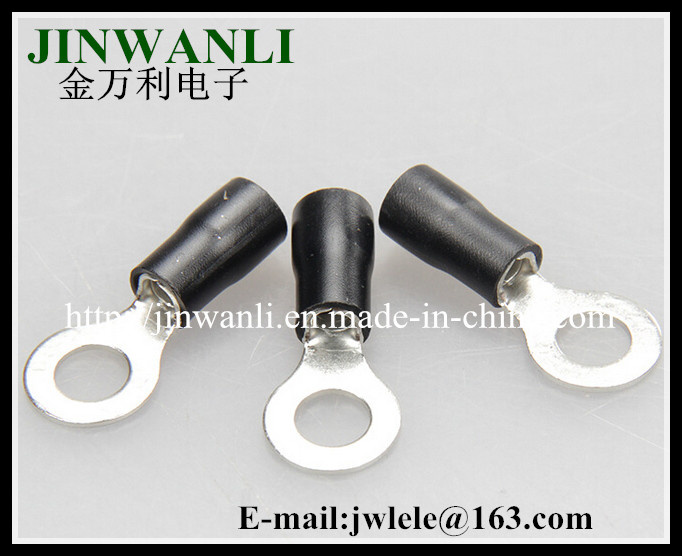 RV AWG 12-10 4-6mm2 Electrical Connectors Insulated Copper Cable Lug Ring Terminal