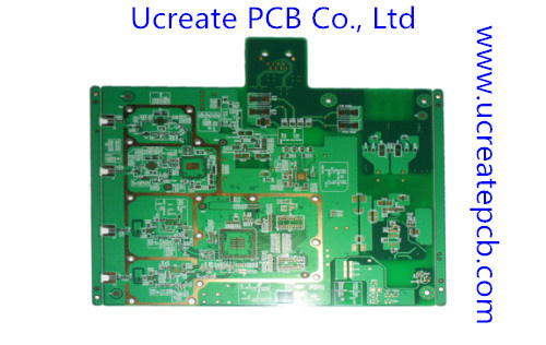 Multilayer Rigid Enig PCB with Laser Dirlling Holes for Computer
