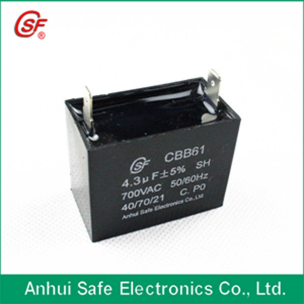35UF Run Capacitor Cbb61 for Washing Machine