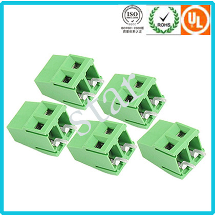 2.54mm 3.81mm Screw Mount PCB Terminal Block Connector
