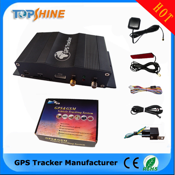 Avl Vehicle GPS Tracker with Fuel Sensor Camera Temperature Monitoring