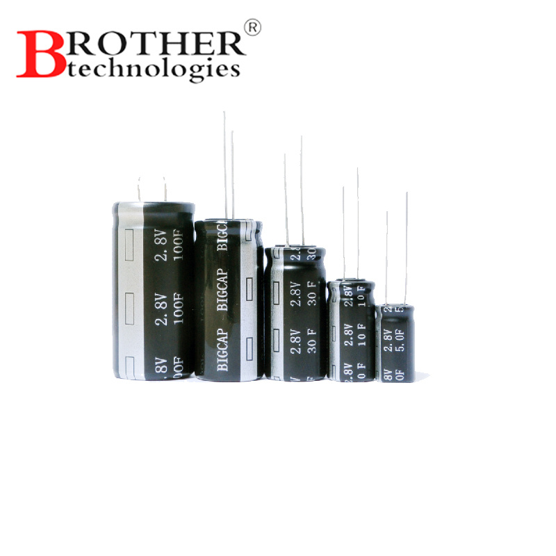 Bigcap 2.7V 3.0V 10f Supercapacitor with 12.5*26 Farad Capacitor
