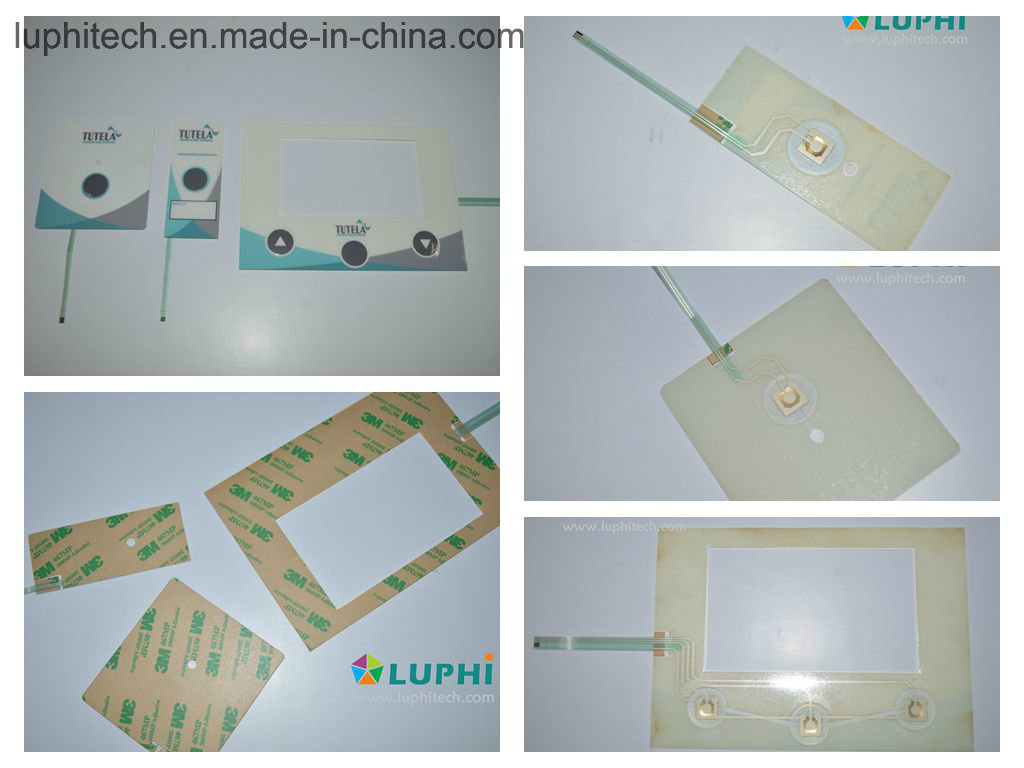 Customized Membrane Control Switch Keypad Silk Screen Printing