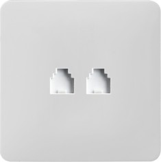 TUV Certified BS Double Tel Socket Manufacturer