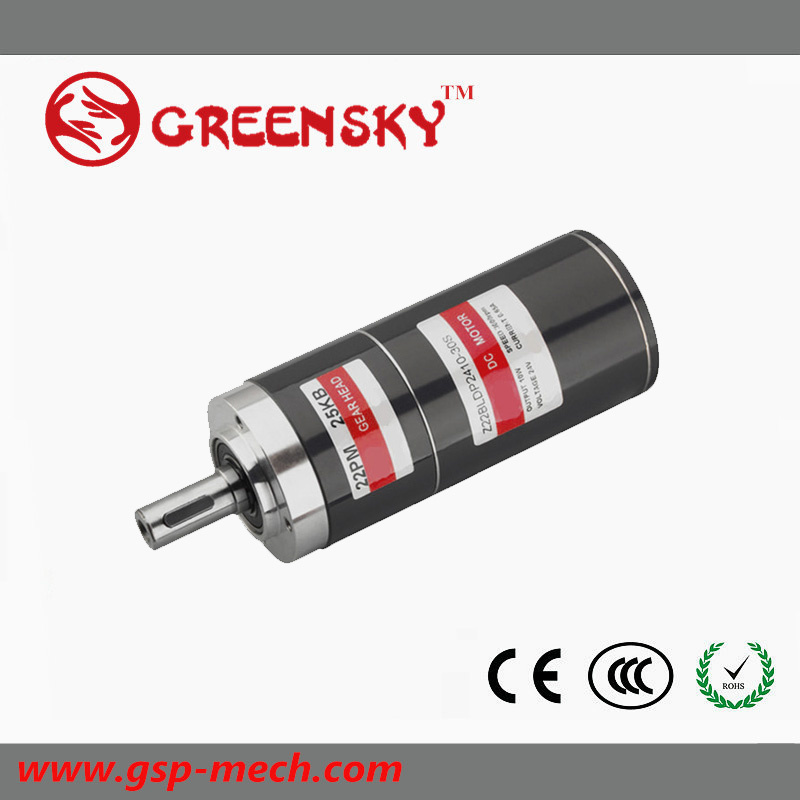 GS 24V 10W 22mm Planetary Brushless DC Motor