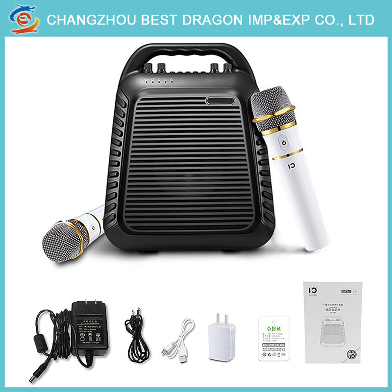 Portable Personal Bluetooth Guide System Audio Amplifiers with Wireless Microphone