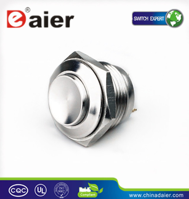 UL CE Rhos High Button Waterproof Pushbutton Switch (GQ-16H/J)