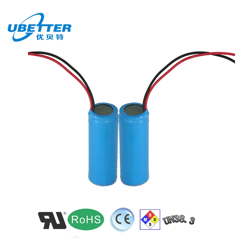 18650 3.7V 2600mAh 1s1p Lithium Battery Pack with PCB/PCM