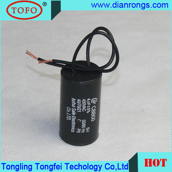 Cbb60 Sh Capacitor 50/60Hz Made in China