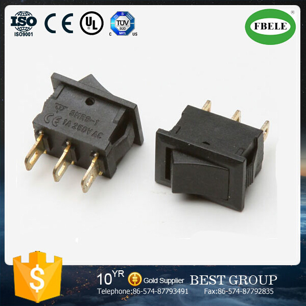 CE, RoHS Sub-Miniature Rocker Switch (FBELE)