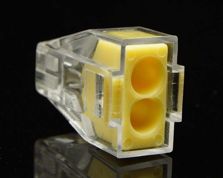 Wago 773-102 Push Wire Junction Box 2 Pin Conductor