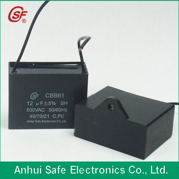 Zn/Al Film Cbb61 Capacitor 0.8UF