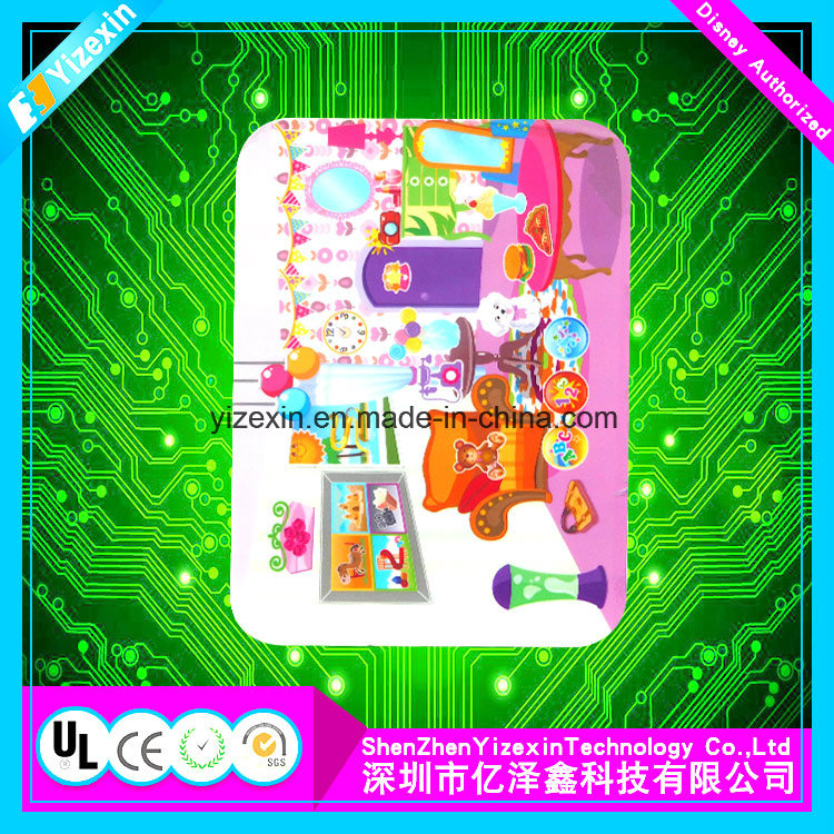 Transparent Window Typical Colored Membrane Panel Switch with Metal Dome a
