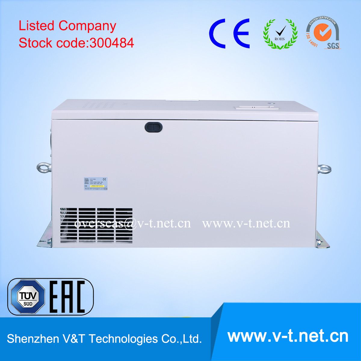 V&T V5-H Medium &Low Voltage Variable Frequency Drive 90 to 132kw - HD