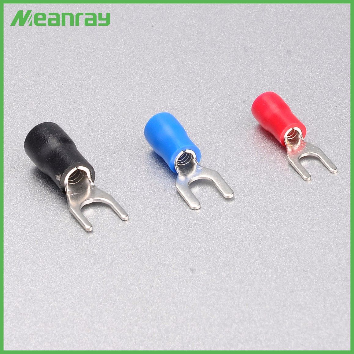 Heat Shrink PVC Fork Terminal Half Insulated Fork Terminals Hook Terminals