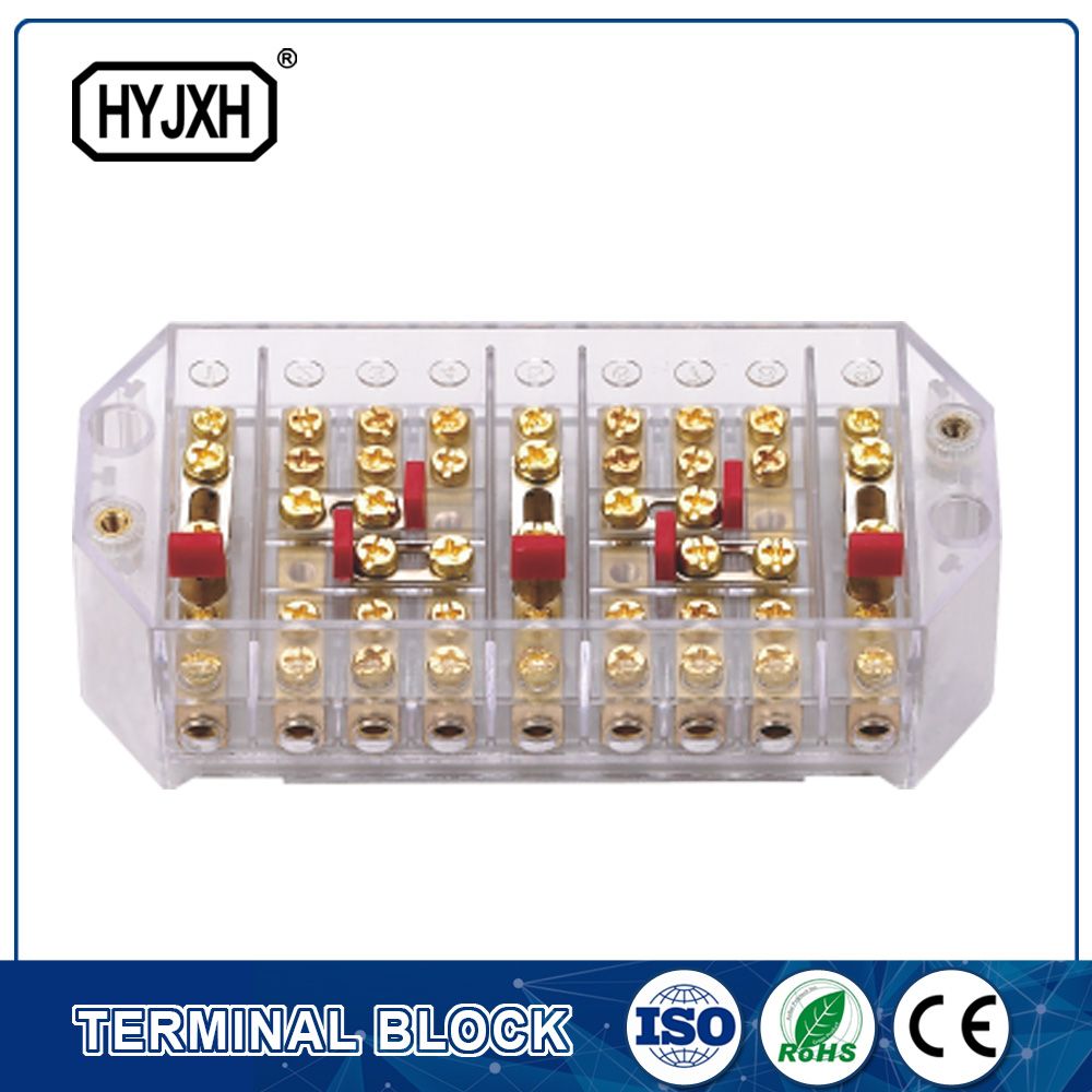 Favorable Insulation Three Phase Three Wire Test Terminal Block