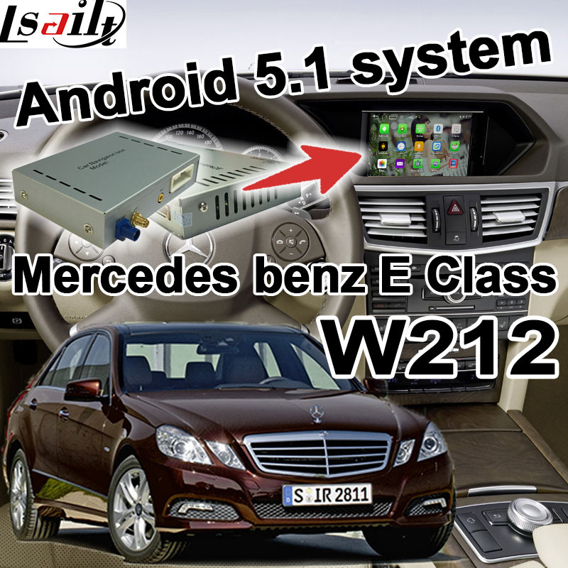 Android GPS Navigation System Video Interface for Mercedes-Benz E W212 Class (NTG-4.5)